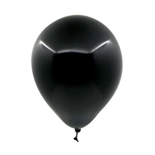 Globo Clásico Negro x 50 unidades R12