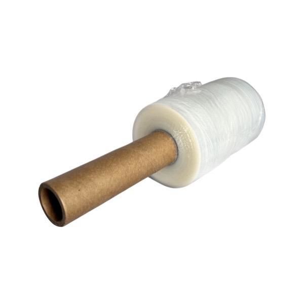 Rollo film stretch 23 micras — 12,5 cm con mango (manual)