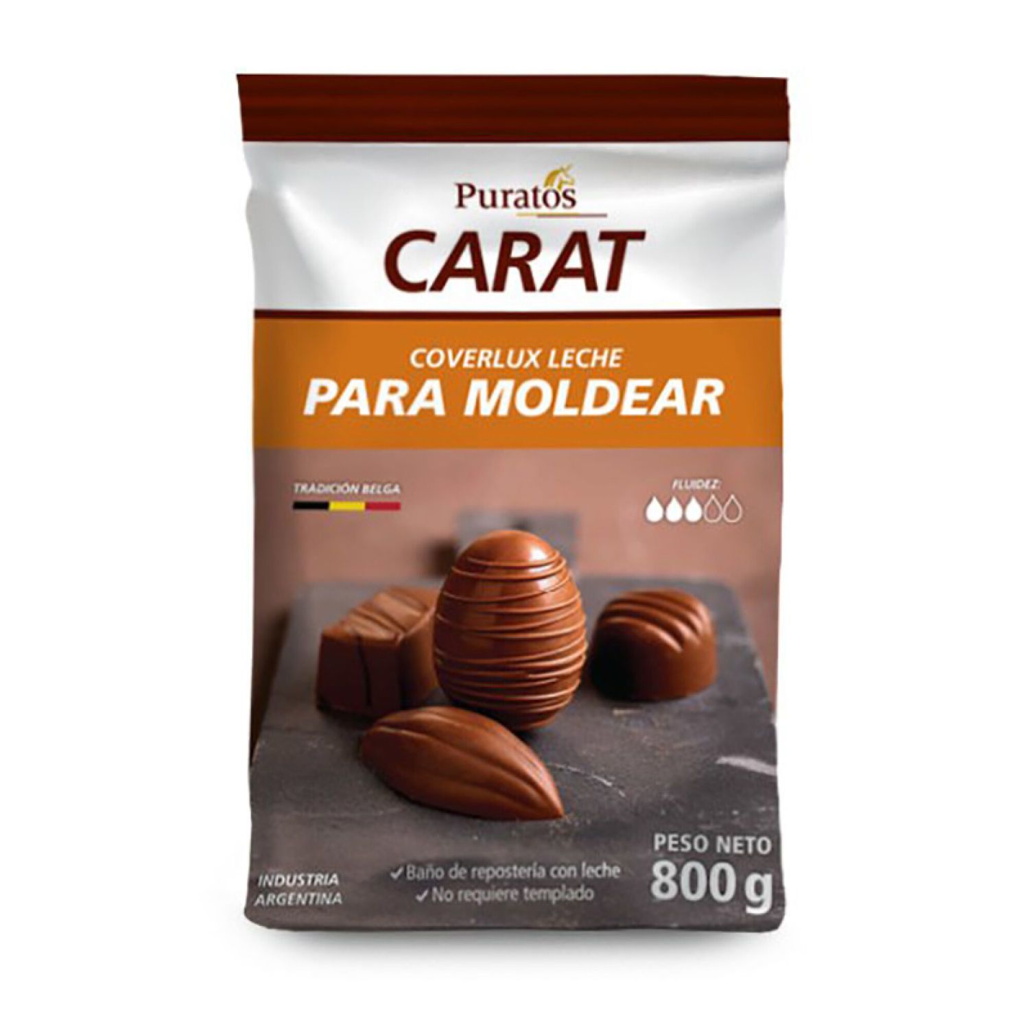 Carat -  Chocolate Negro con Leche - Gotas