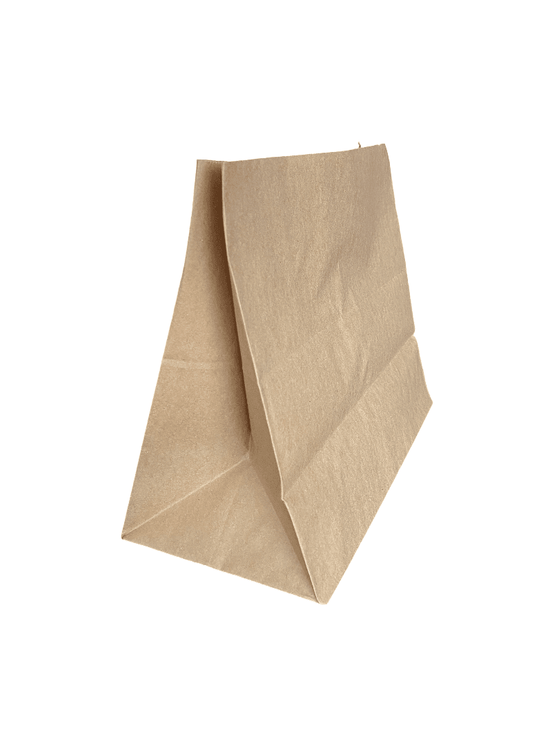 Bolsa de papel kraft marrón 32 × 28 × 16 cm
