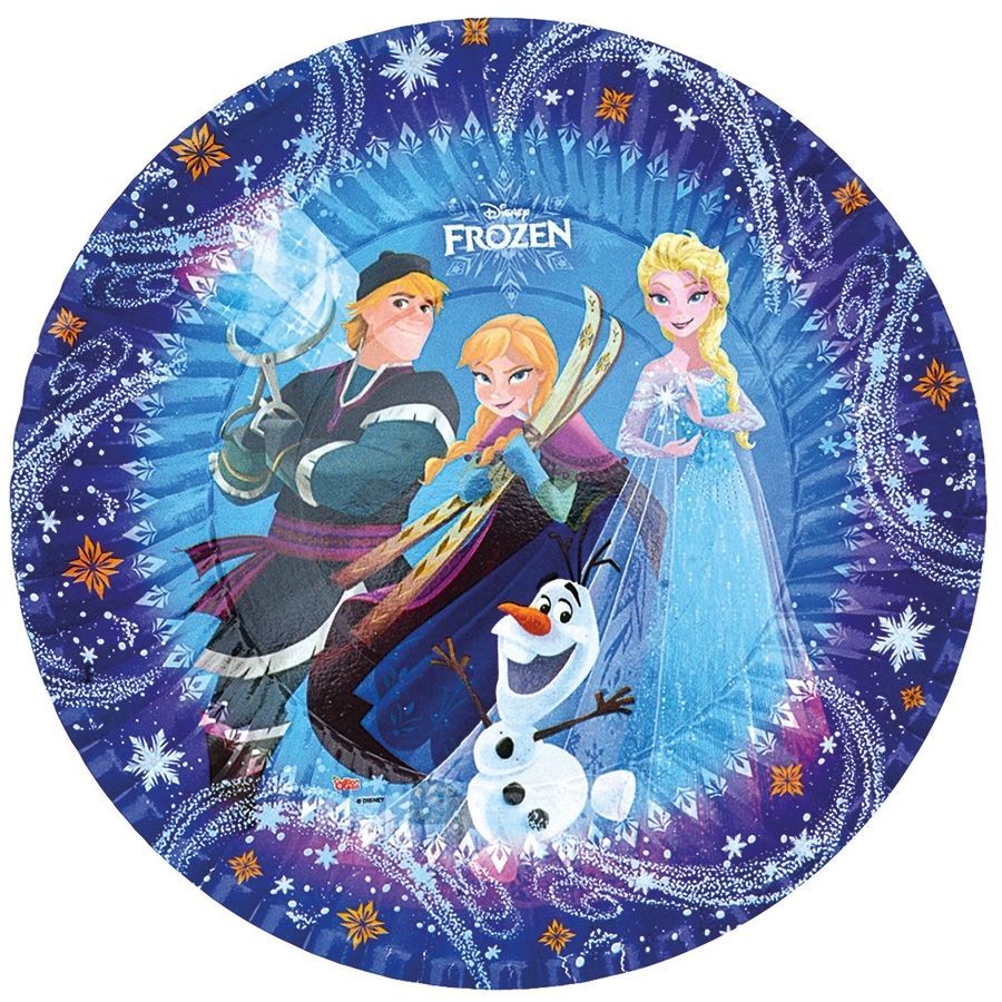 Platos Frozen (x8 unidades)