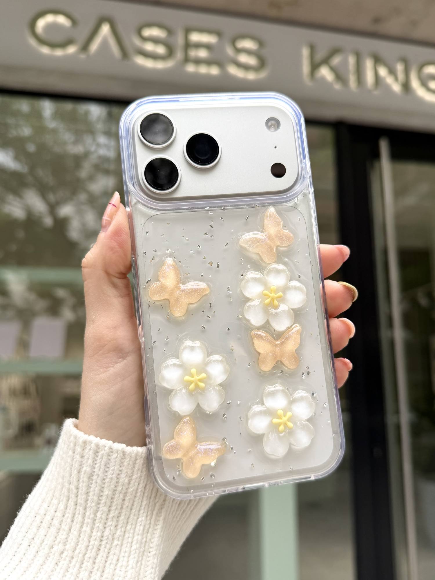 CASE BUTTERFLY YELLOW