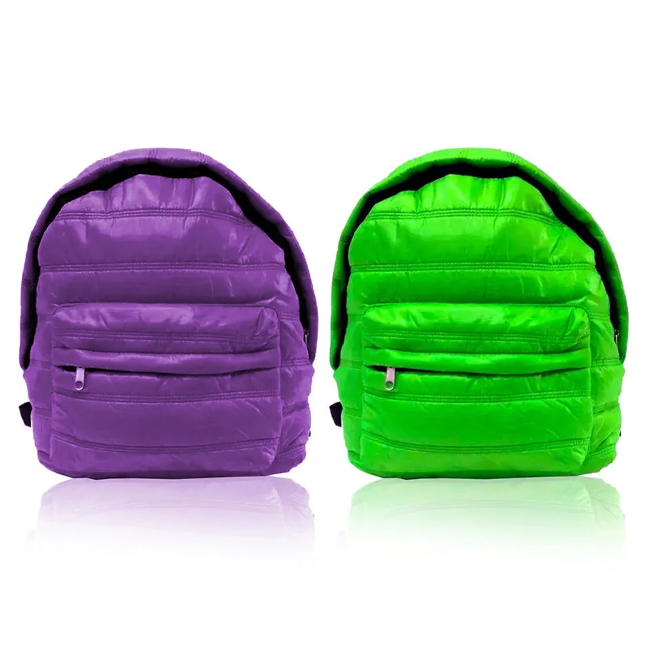 Mochila Capitoneada Chica De Nylon