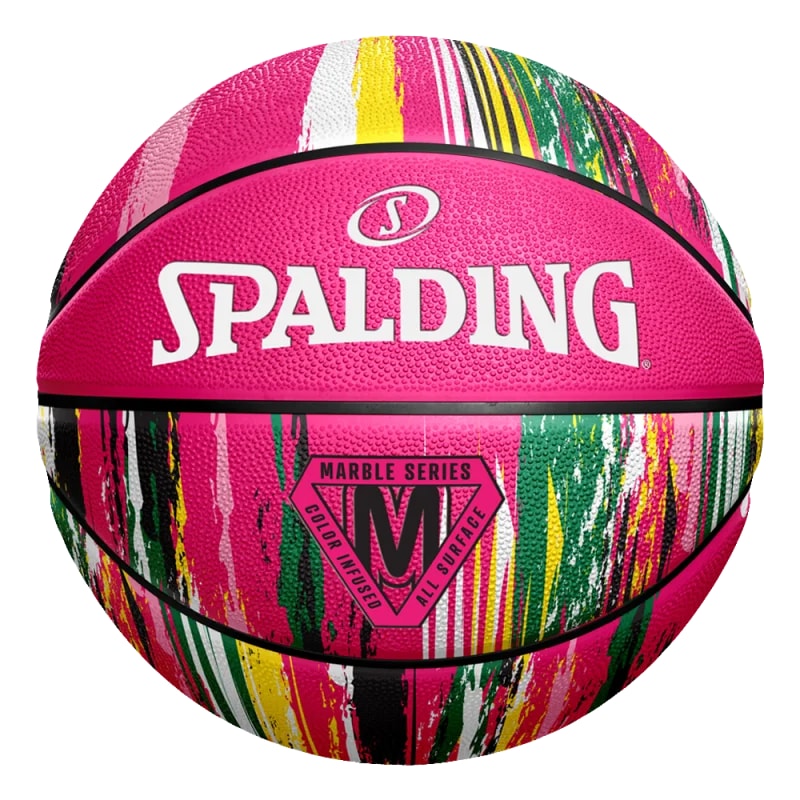 Pelota De Básquet Marble Rosa N°6 – Spalding