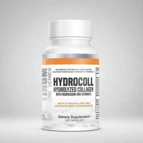 Colágeno Hidrolizado Platinum 120 Cápsulas Sin Sabor Sí Gluten Natural