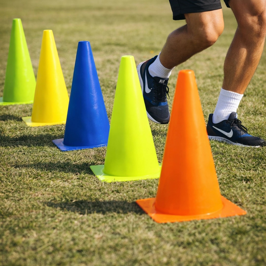Cono Rigido Liso 28 cm Para Entrenamiento