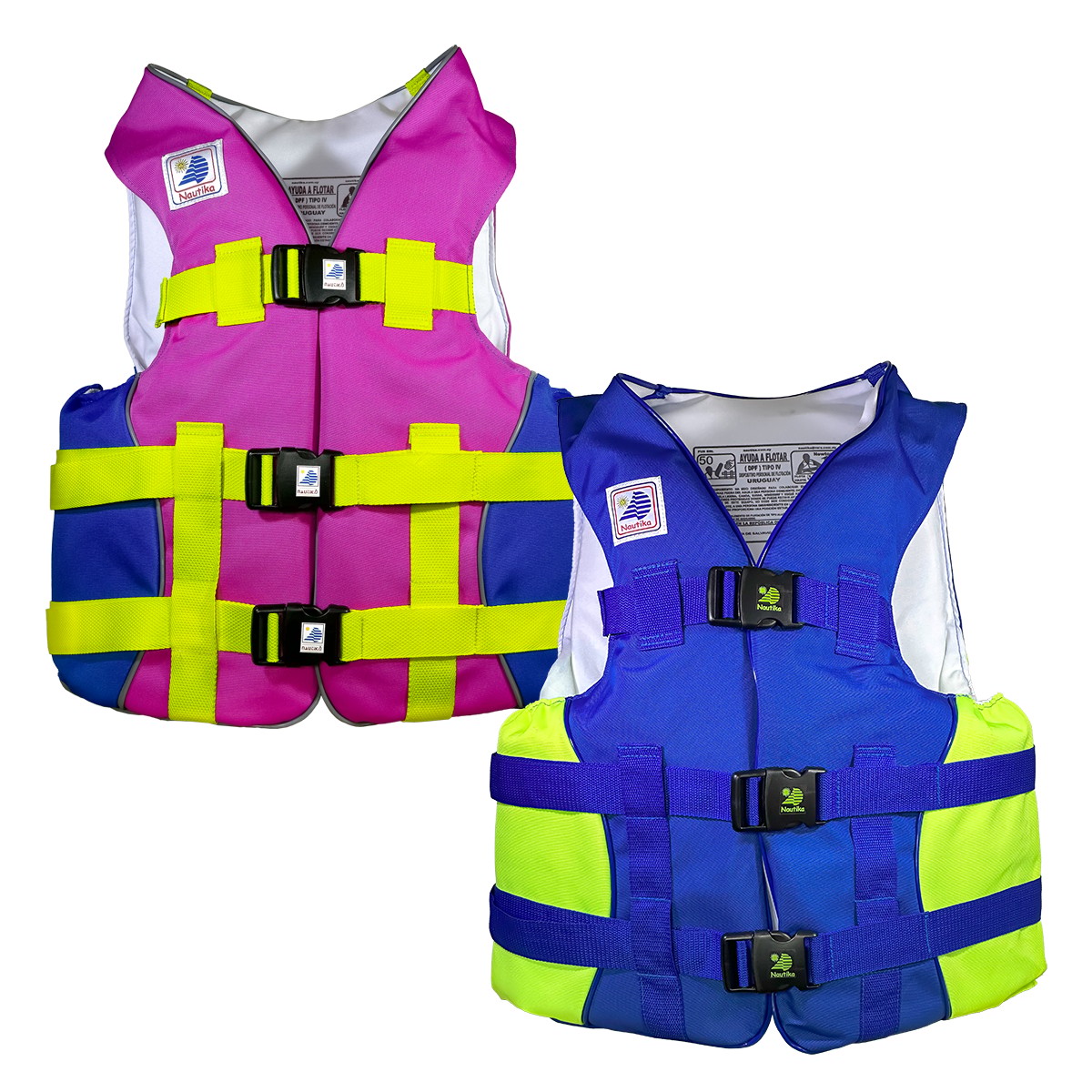 Chaleco Náutico Nautika Ski Bi-Color – 100 a 125 kg