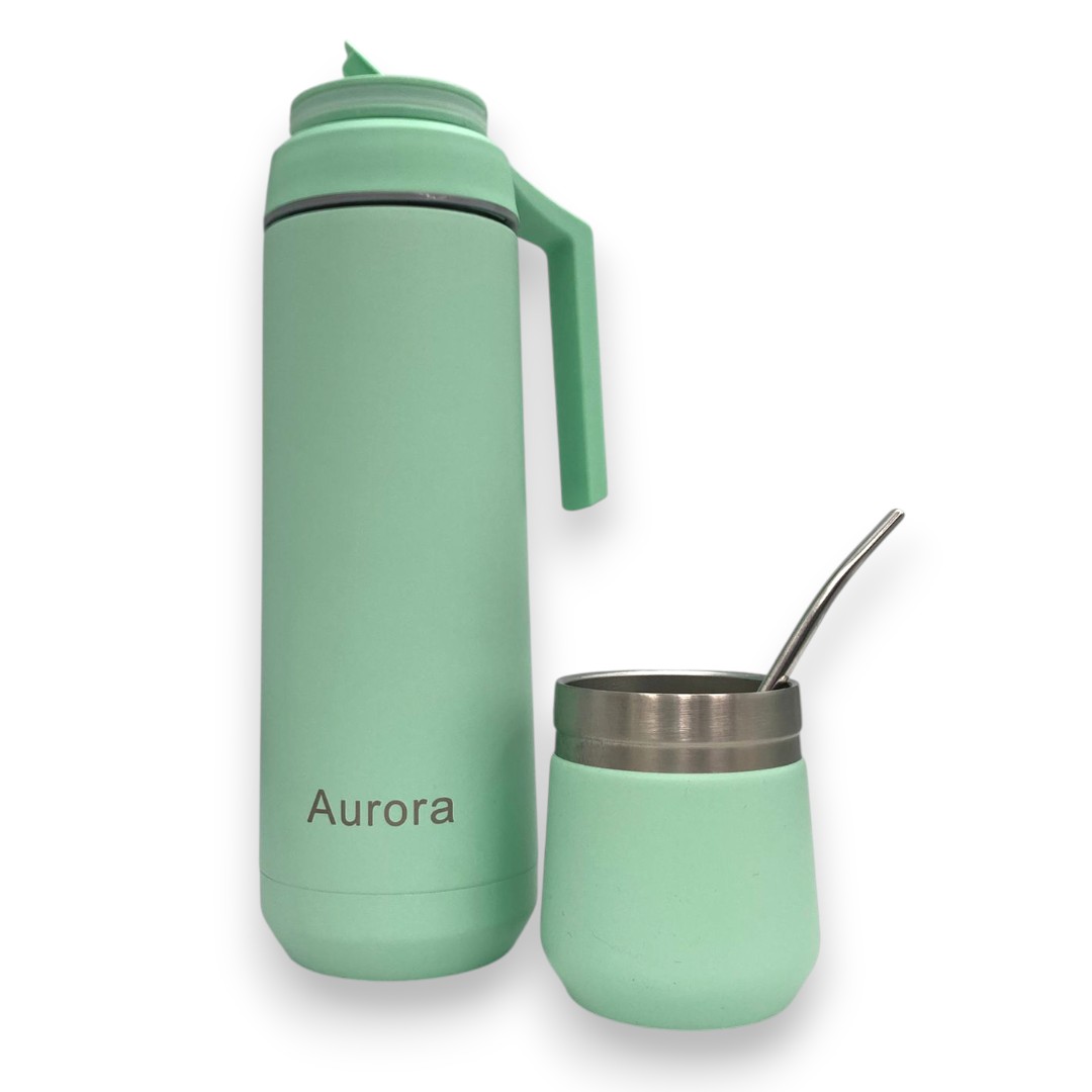 Termo 1L Aurora – Manija Rigida + Bombilla