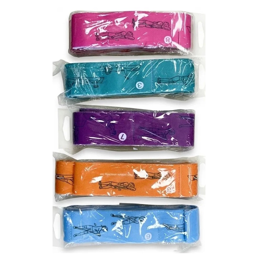 Cinta Multiagarrel Elastica De Yoga Y Fitness