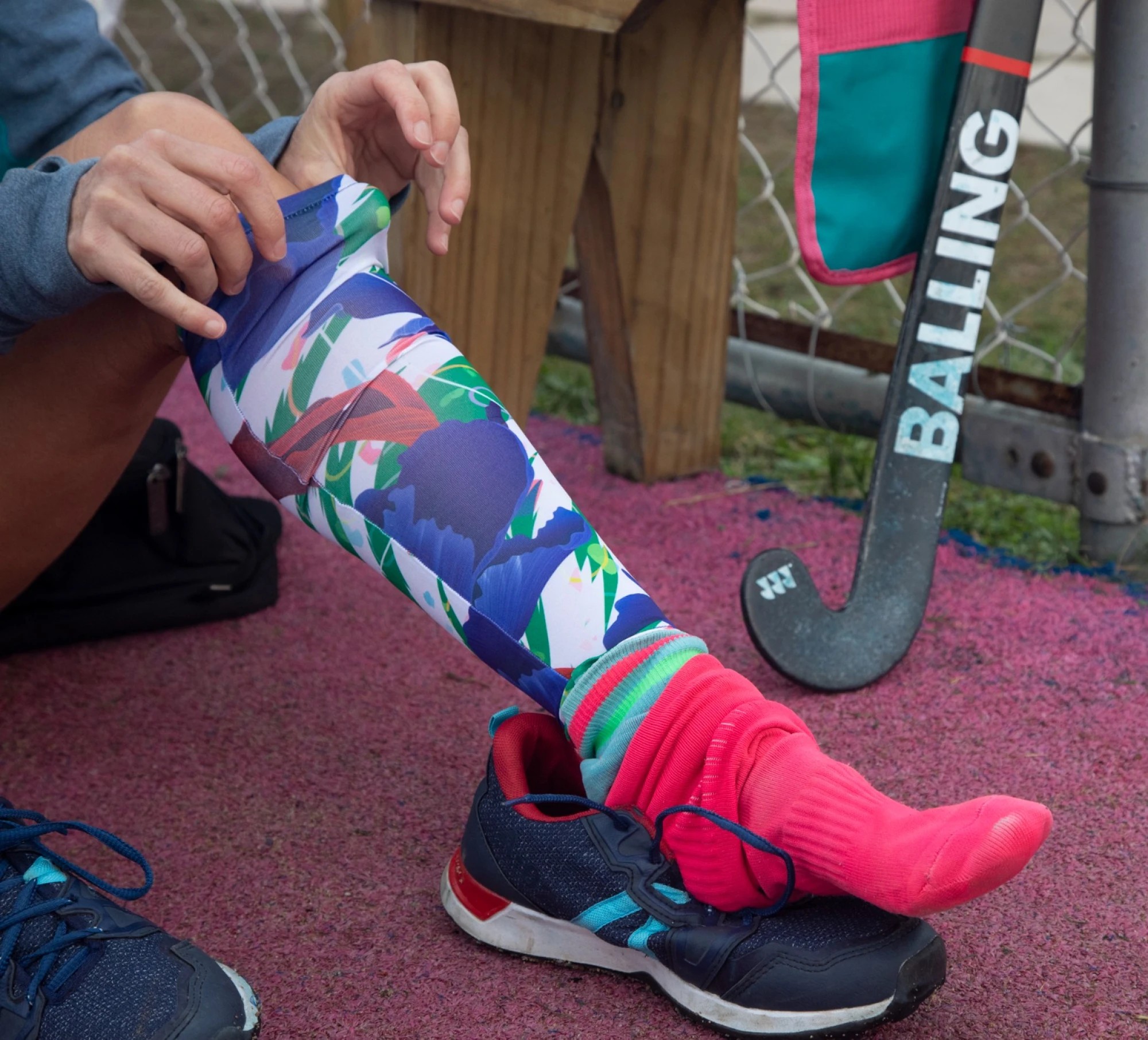 Medias de Compresion de Hockey Balling Adulto