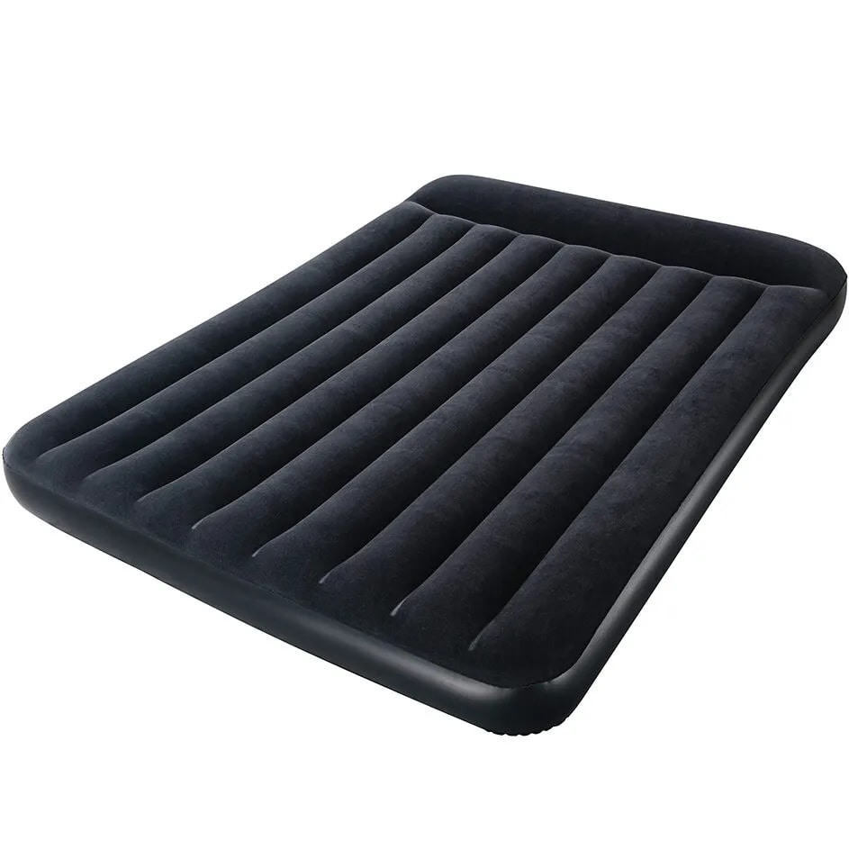 Colchon Inflable Afelpado Con Bomba de Aire – Queen