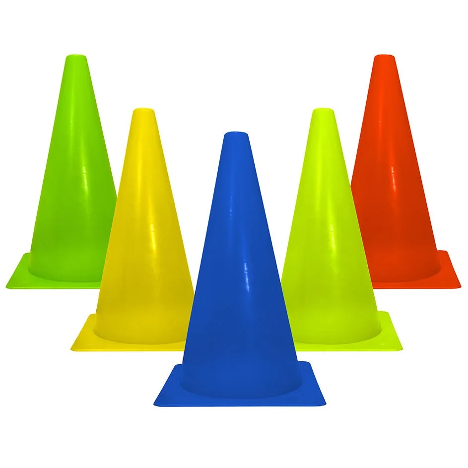 Cono Rigido Liso 28 cm Para Entrenamiento