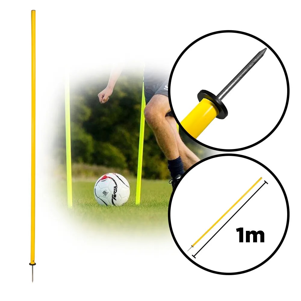 Estaca Deportiva Con Base Fija 1m
