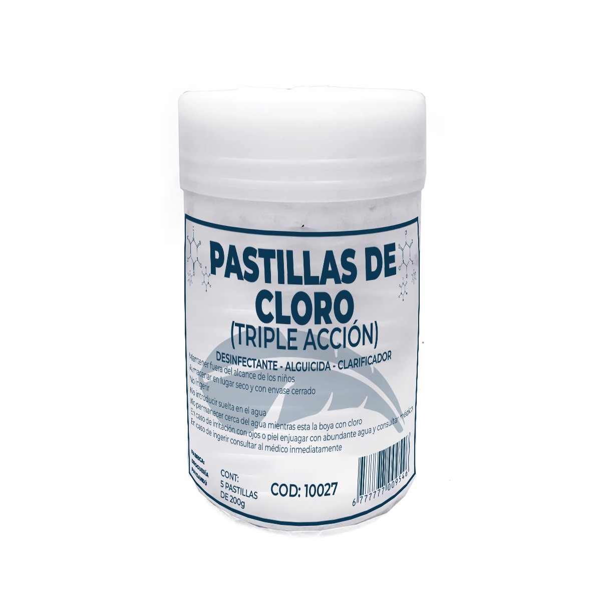 Pastillas De Cloro Triple Acción