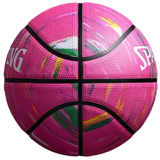 Pelota De Básquet Marble Rosa N°6 – Spalding