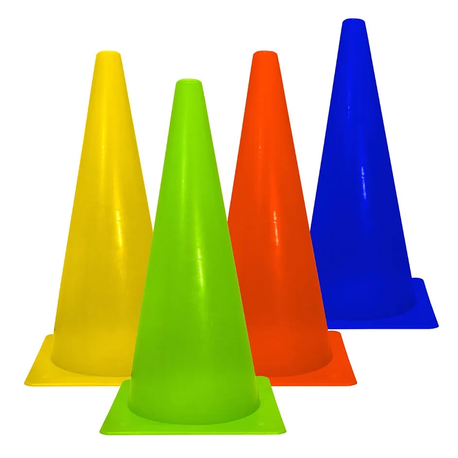 Cono Rigido Liso 38 Cm Para Entrenamiento