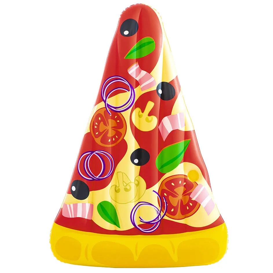 Colchoneta Inflable Con Forma De Pizza Bestway