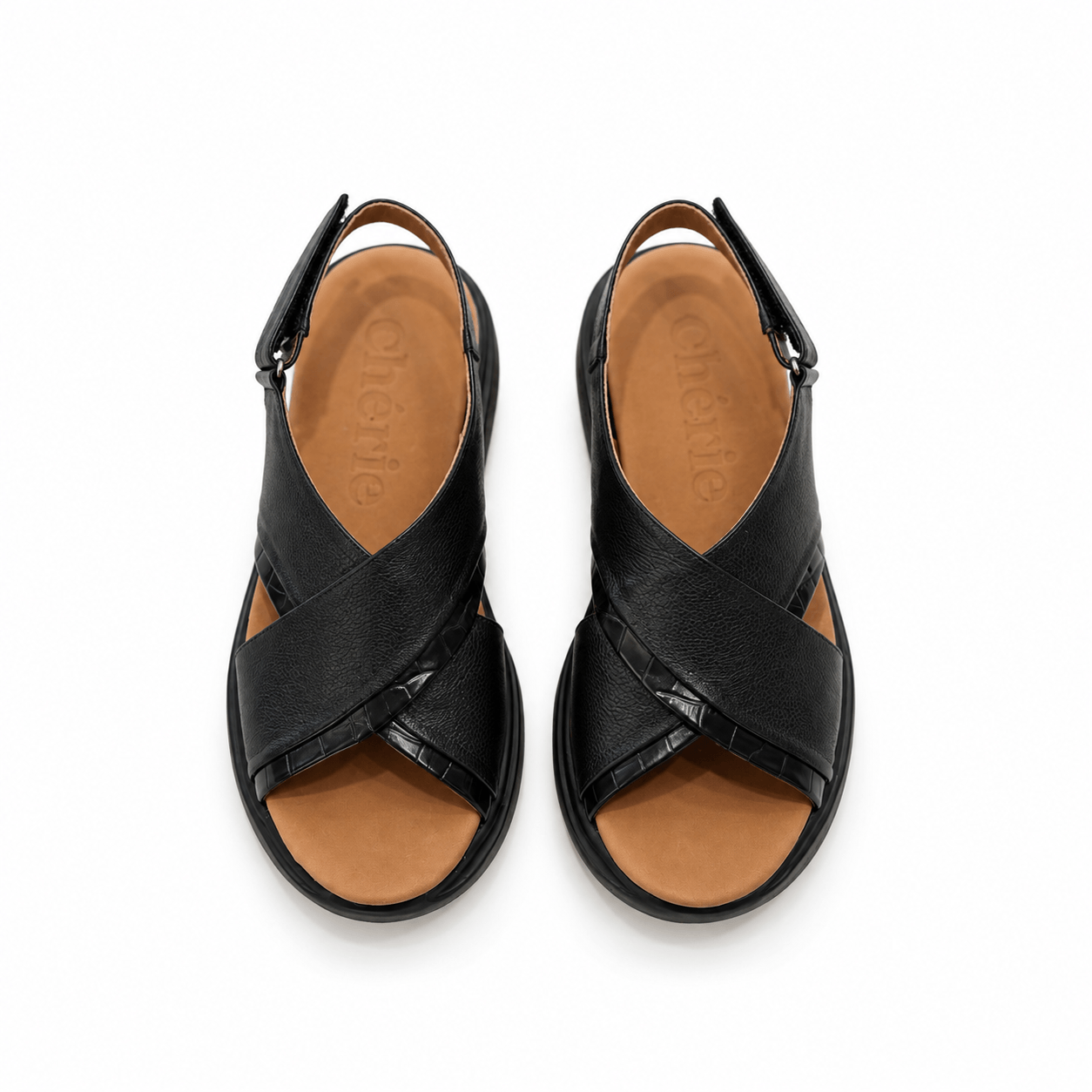 SANDALIA JUNO FLEX NEGRA