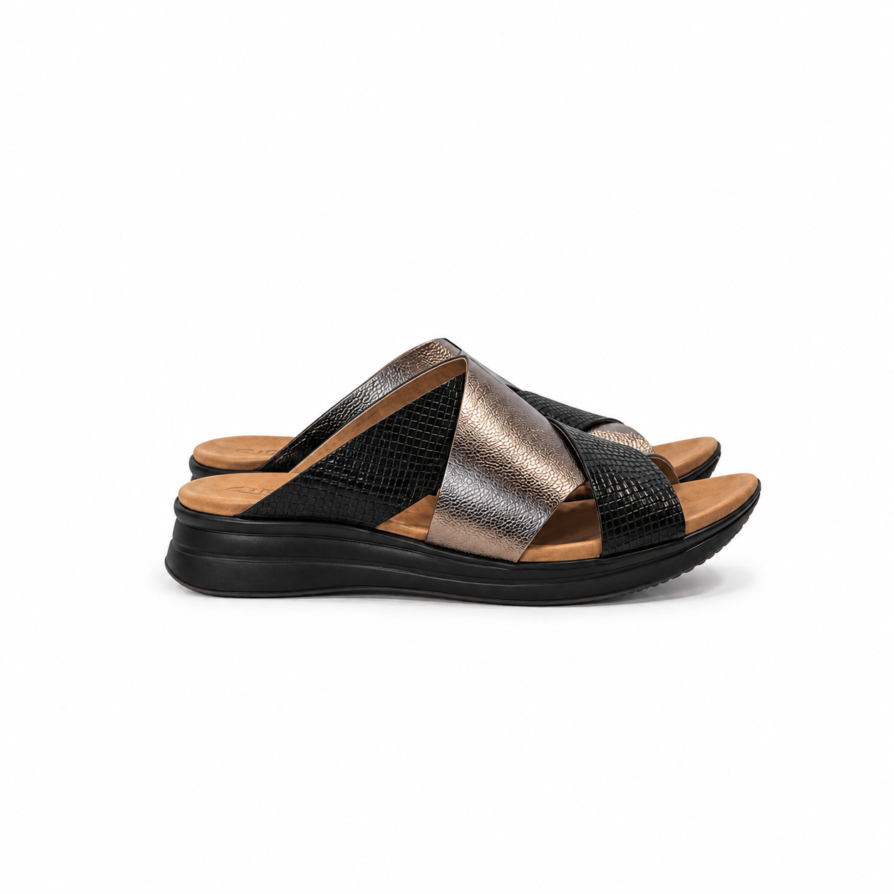SANDALIA NUMA FLEX NEGRA