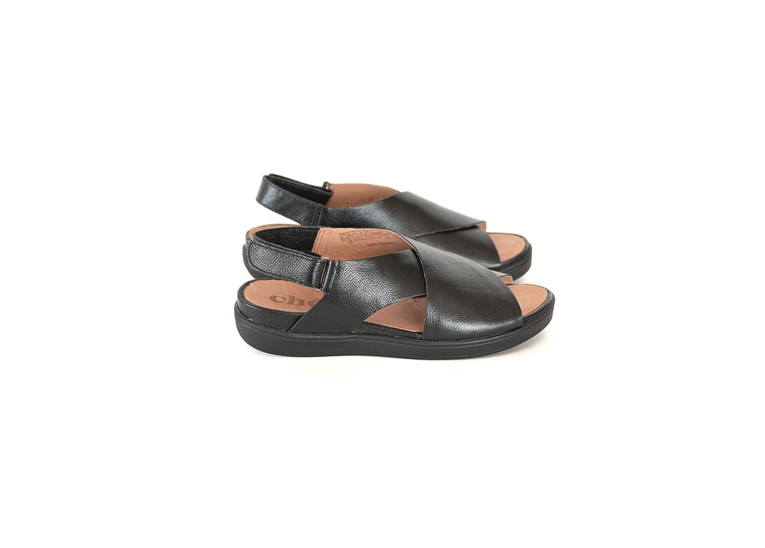SANDALIA TEXY FLEX NEGRO