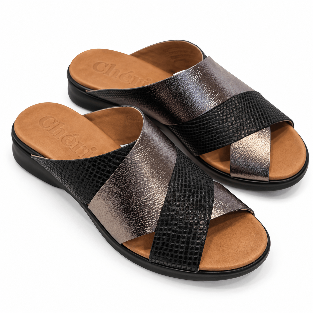 SANDALIA NUMA FLEX NEGRA