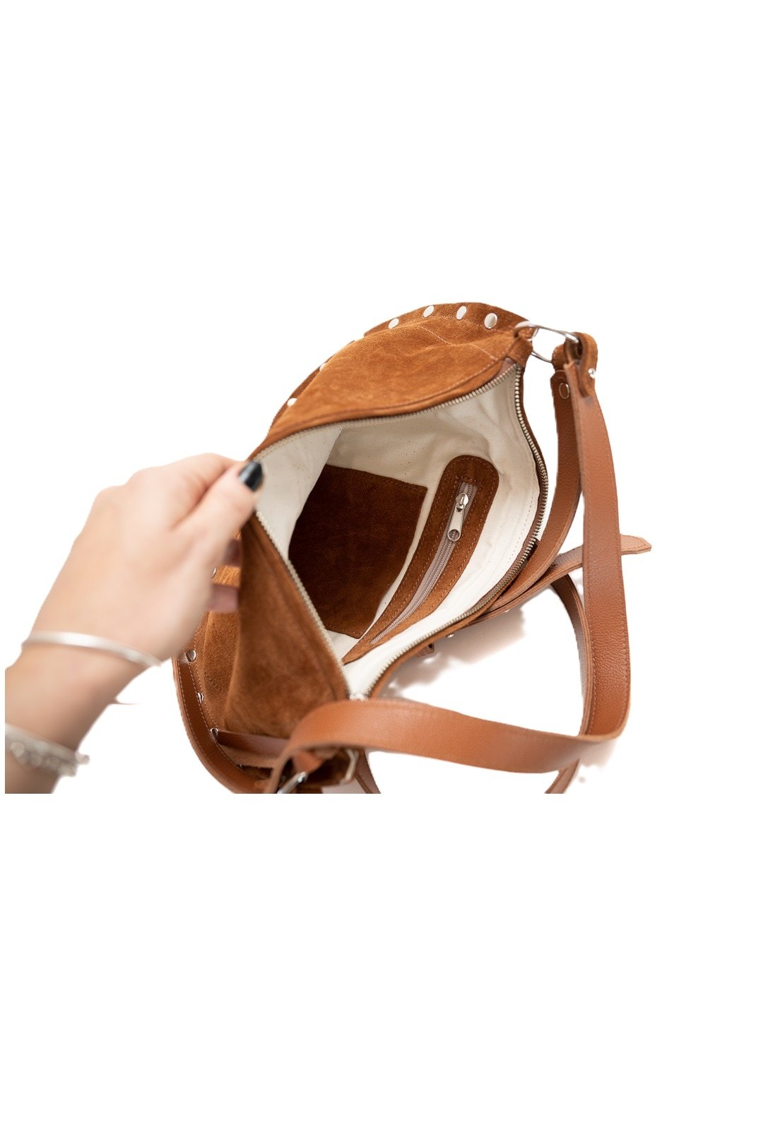 CARTERA ANY GAMUZA WHISKEY