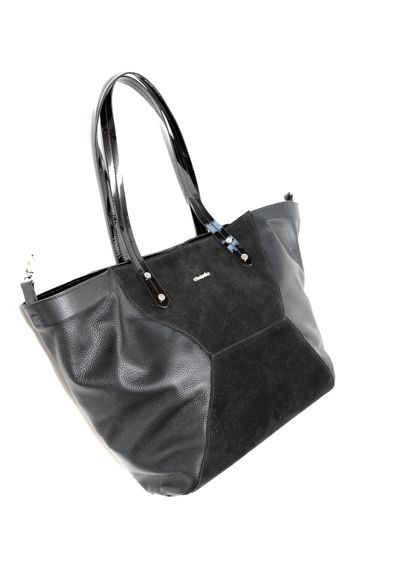 CARTERA KIPA GAMUZA NEGRO