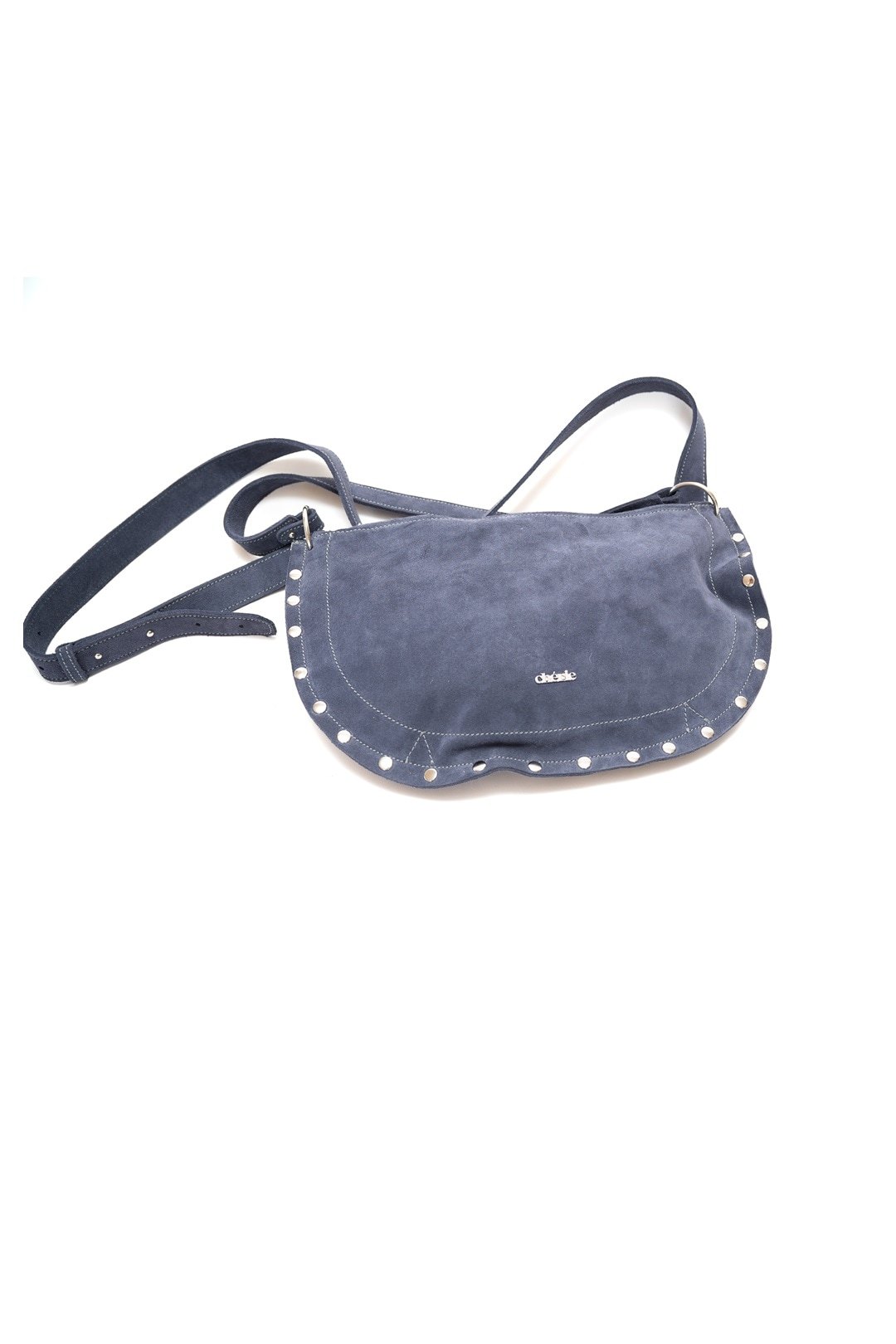CARTERA ANY GAMUZA AZUL PIEDRA