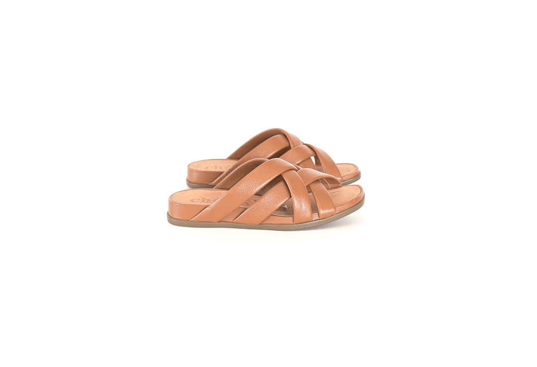 SANDALIA DENU FLEX CARAMELO