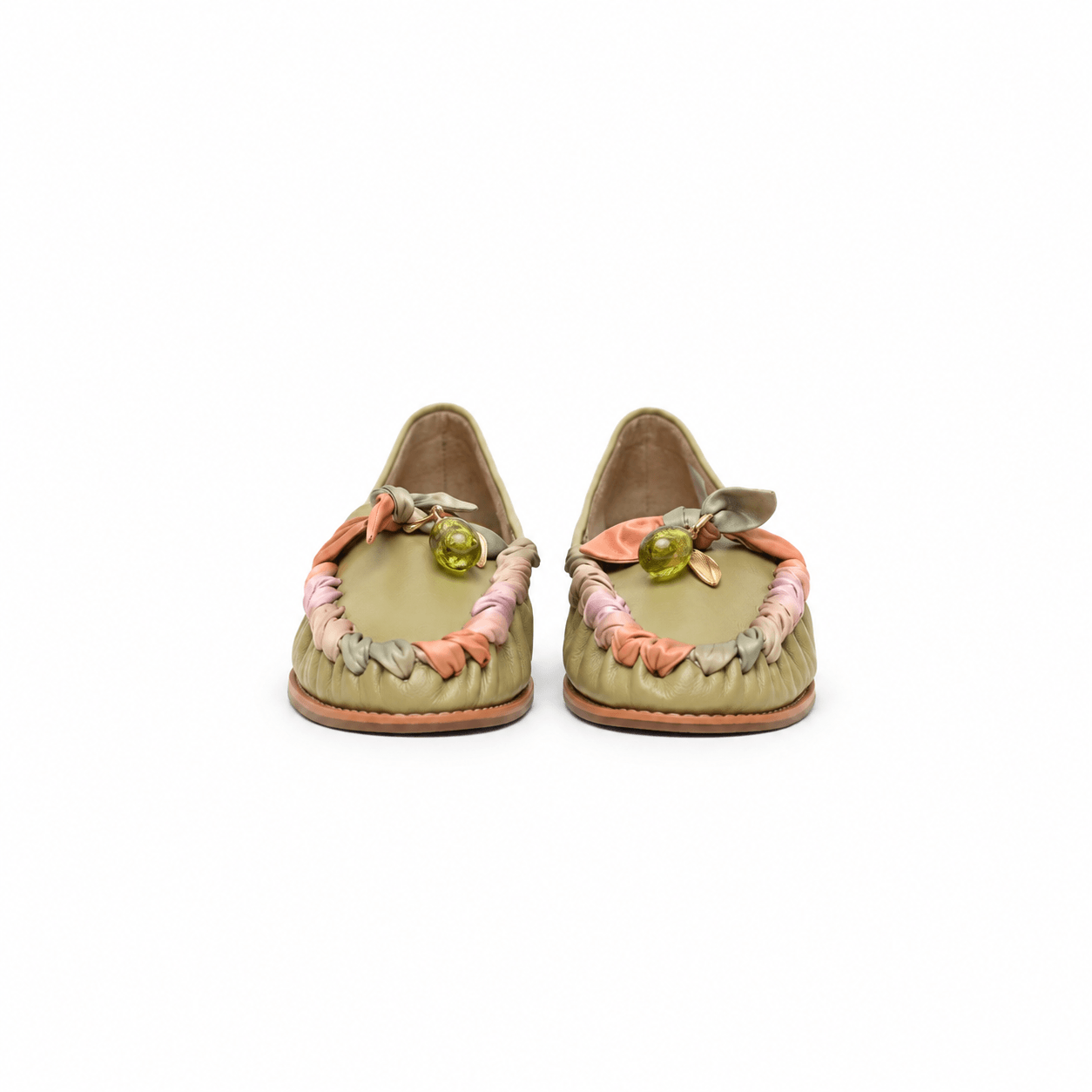 MOCASÍN ALHELI PISTACHO