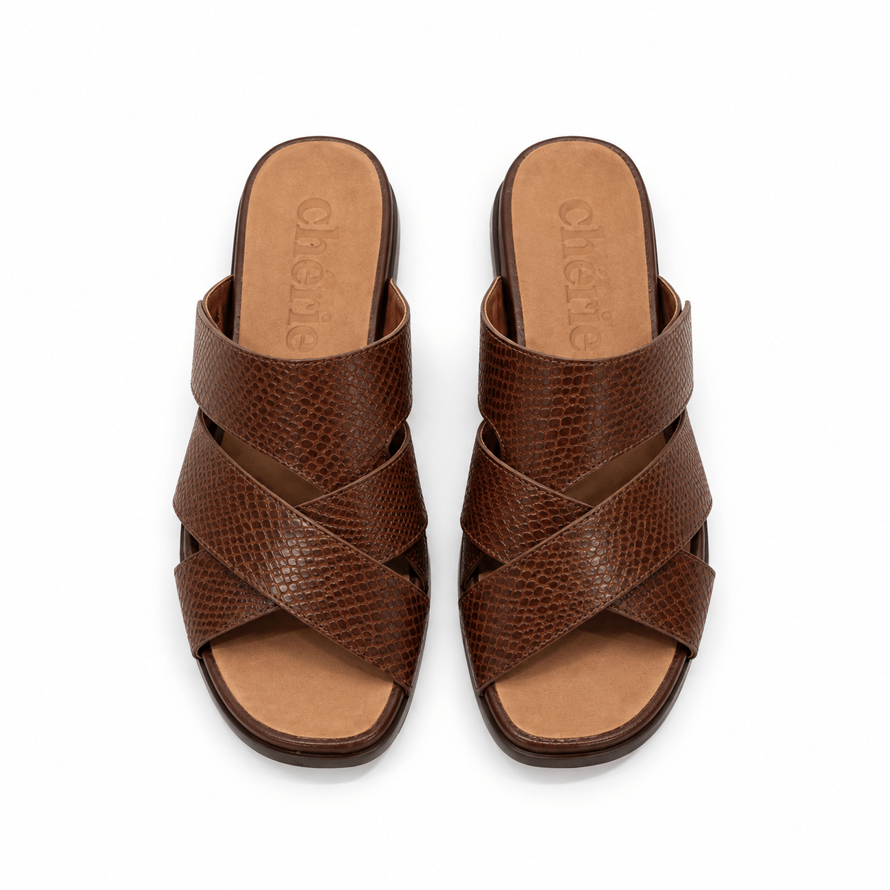 SANDALIA TESSA FLEX CARAMELO