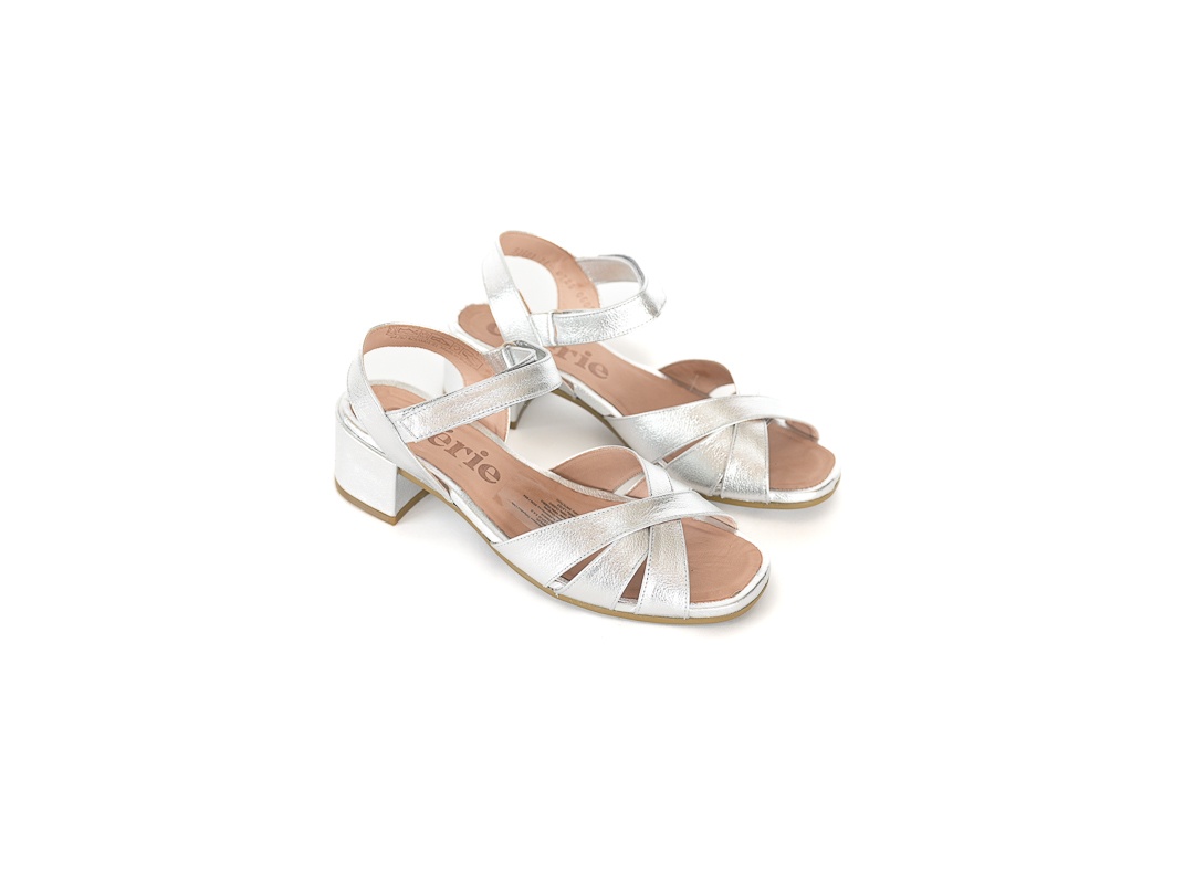 SANDALIA VITA FLEX PLATA