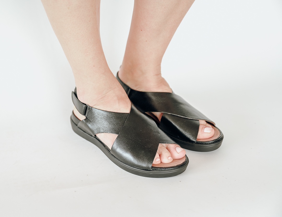 SANDALIA TEXY FLEX NEGRO