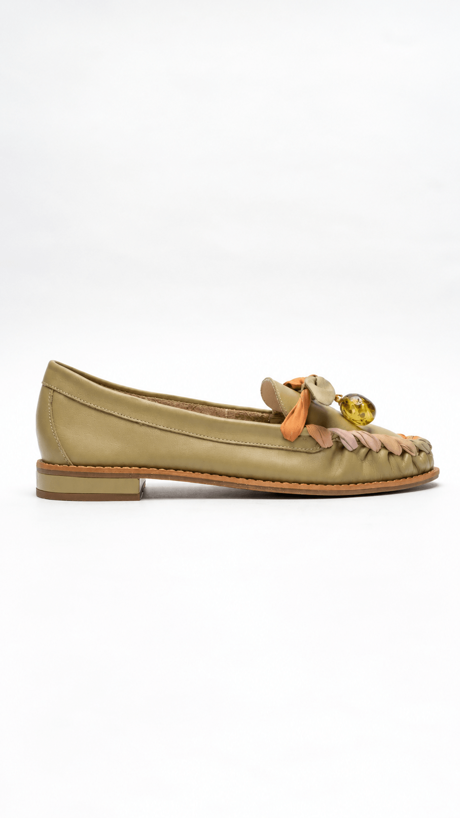 MOCASÍN ALHELI PISTACHO