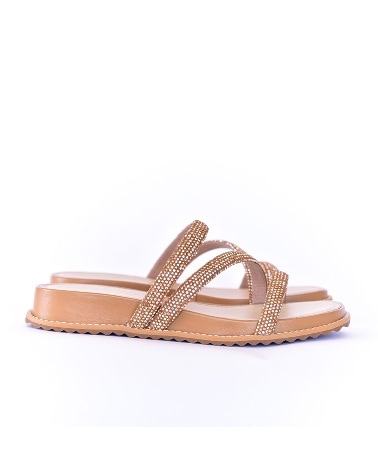 SANDALIA SHINE CAMEL