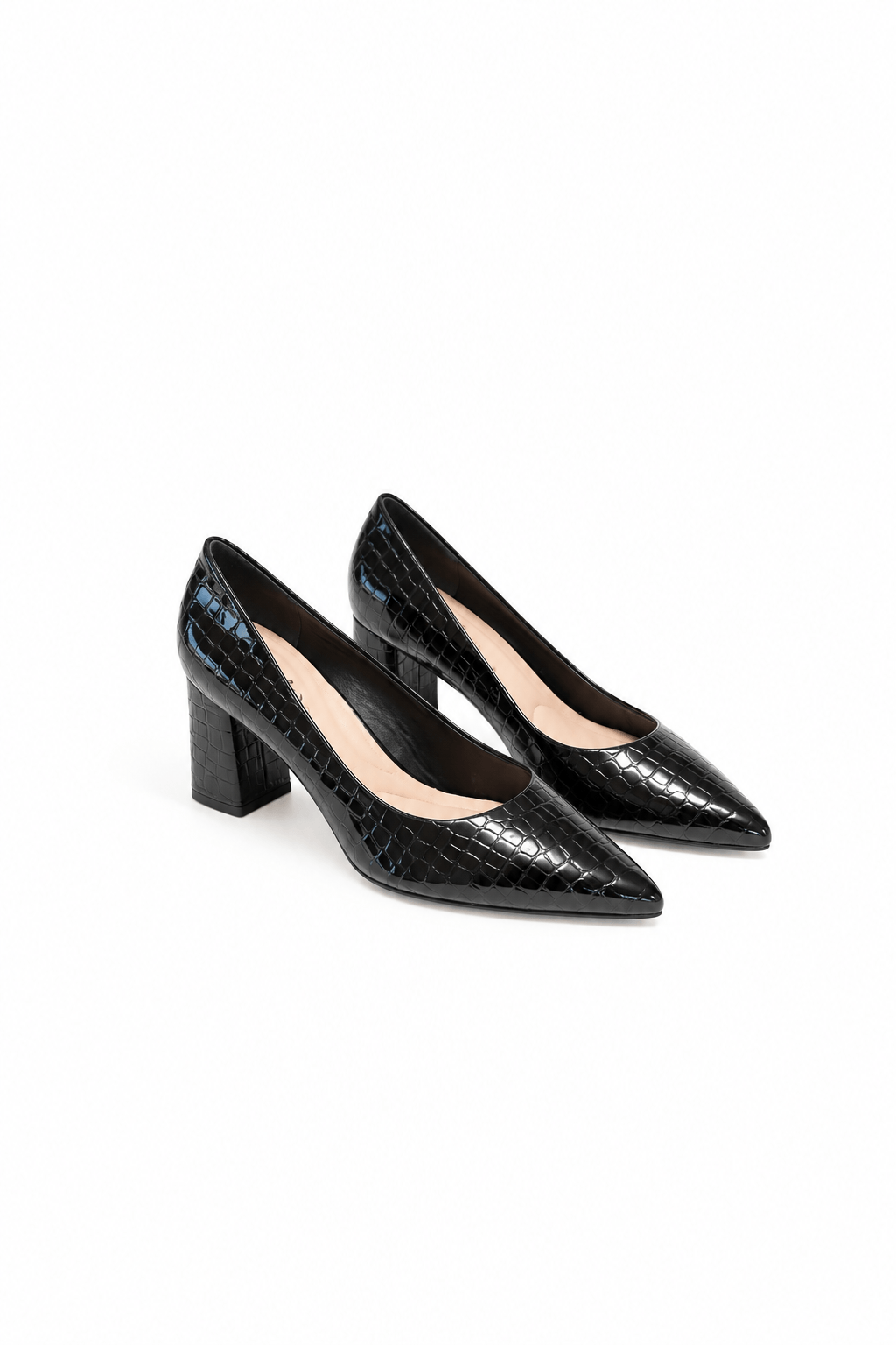 ZAPATO LAZO CHAROL NEGRO
