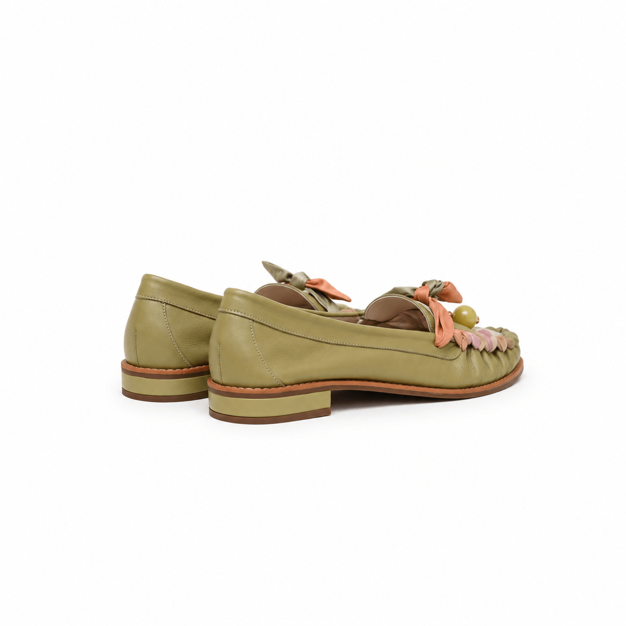 MOCASÍN ALHELI PISTACHO