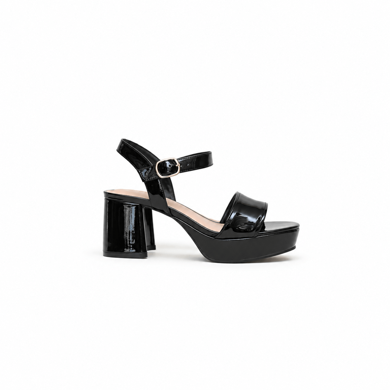 SANDALIAS FIESTA NINA CHAROL NEGRA