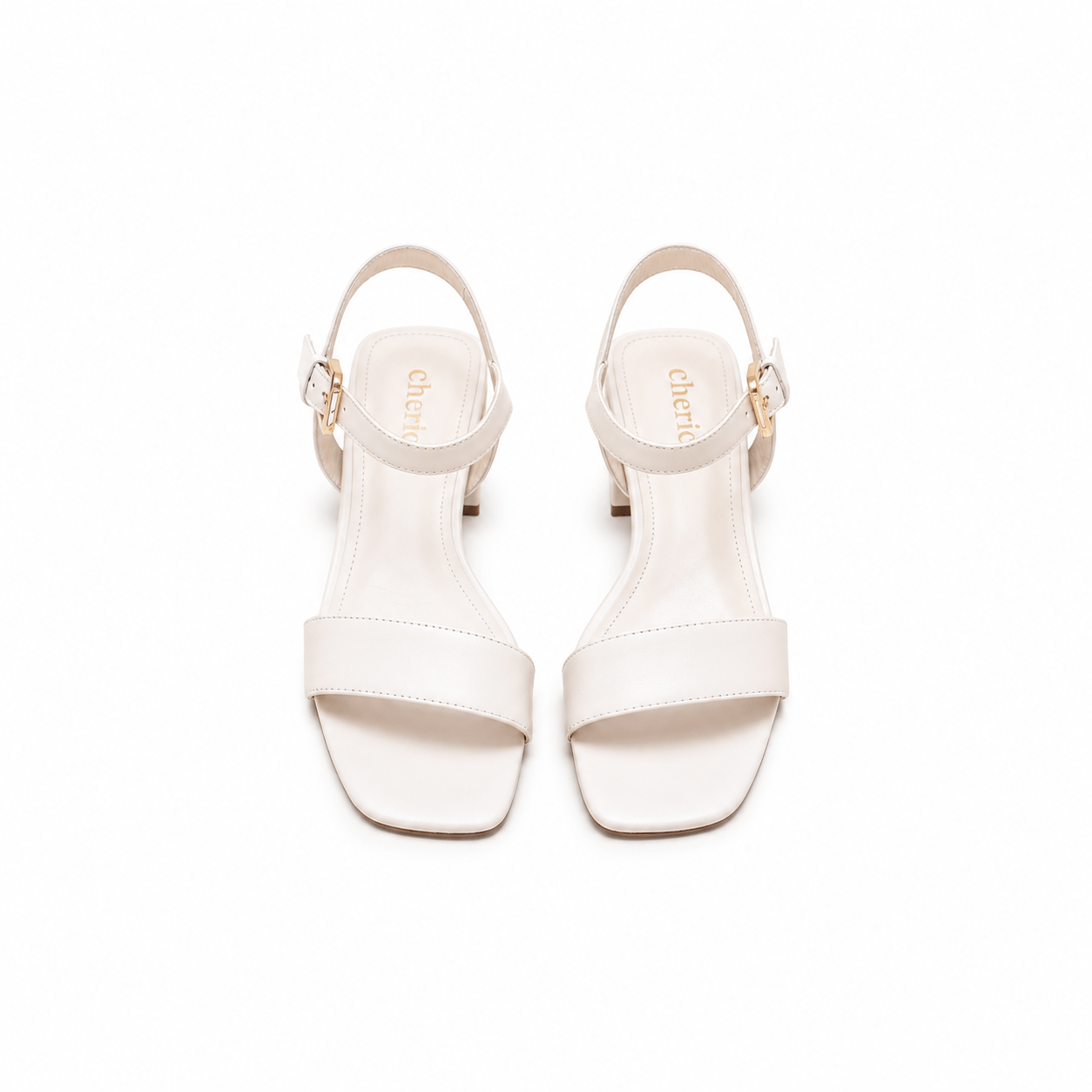 SANDALIA BRED HUESO