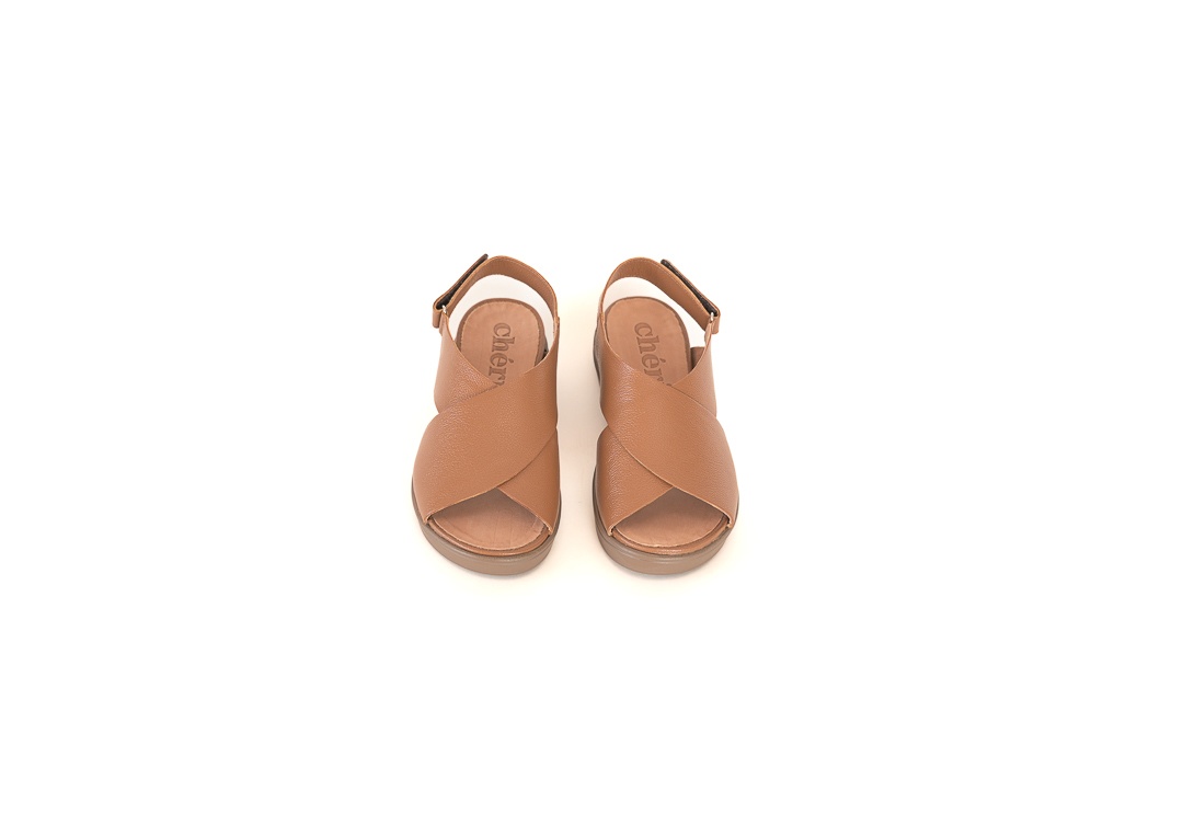 SANDALIA TEXY FLEX CARAMELO