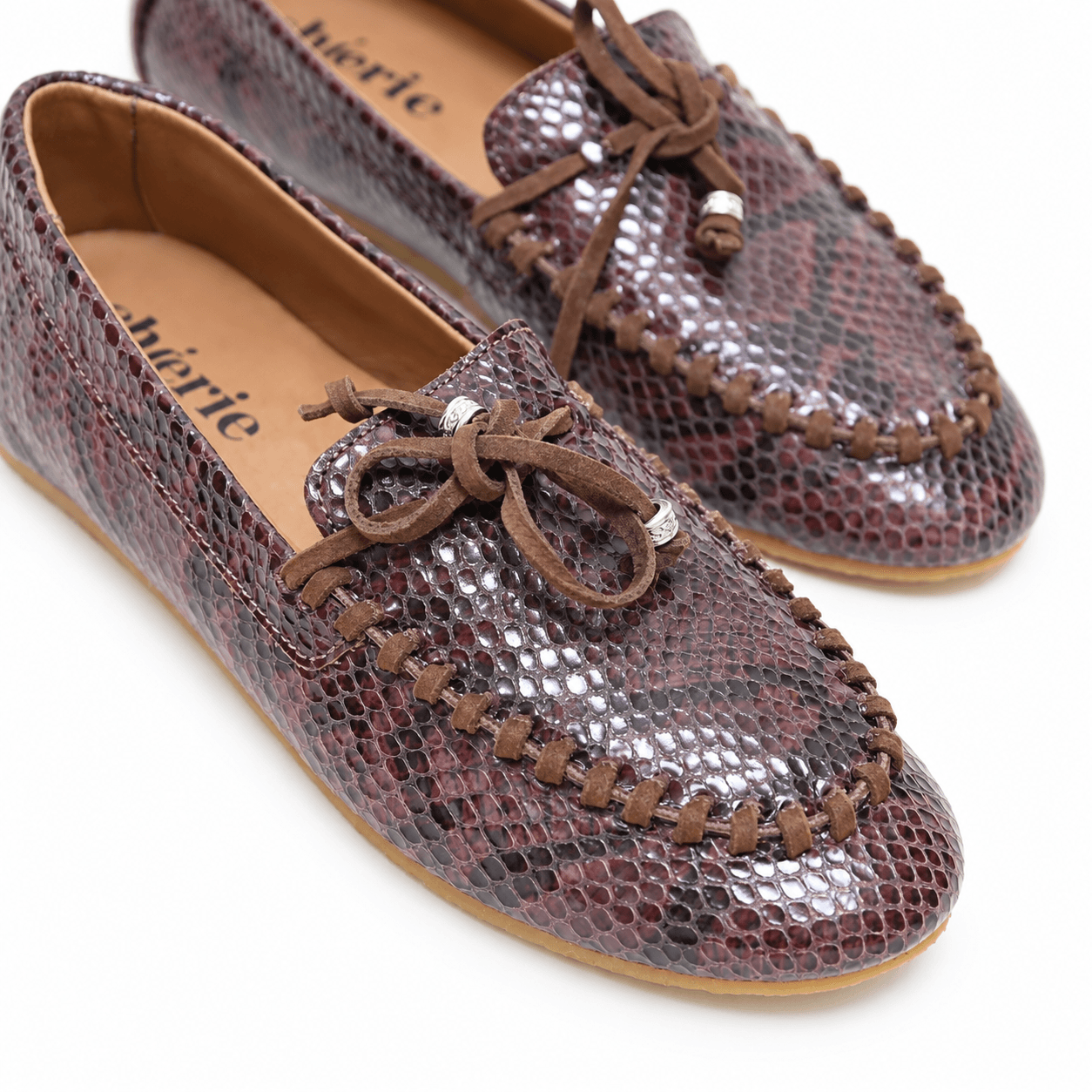 CHATA LAUREL TEXTURED CHOCOLATE