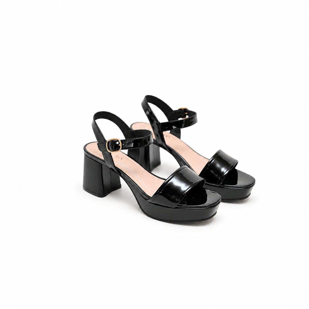 SANDALIAS FIESTA NINA CHAROL NEGRA