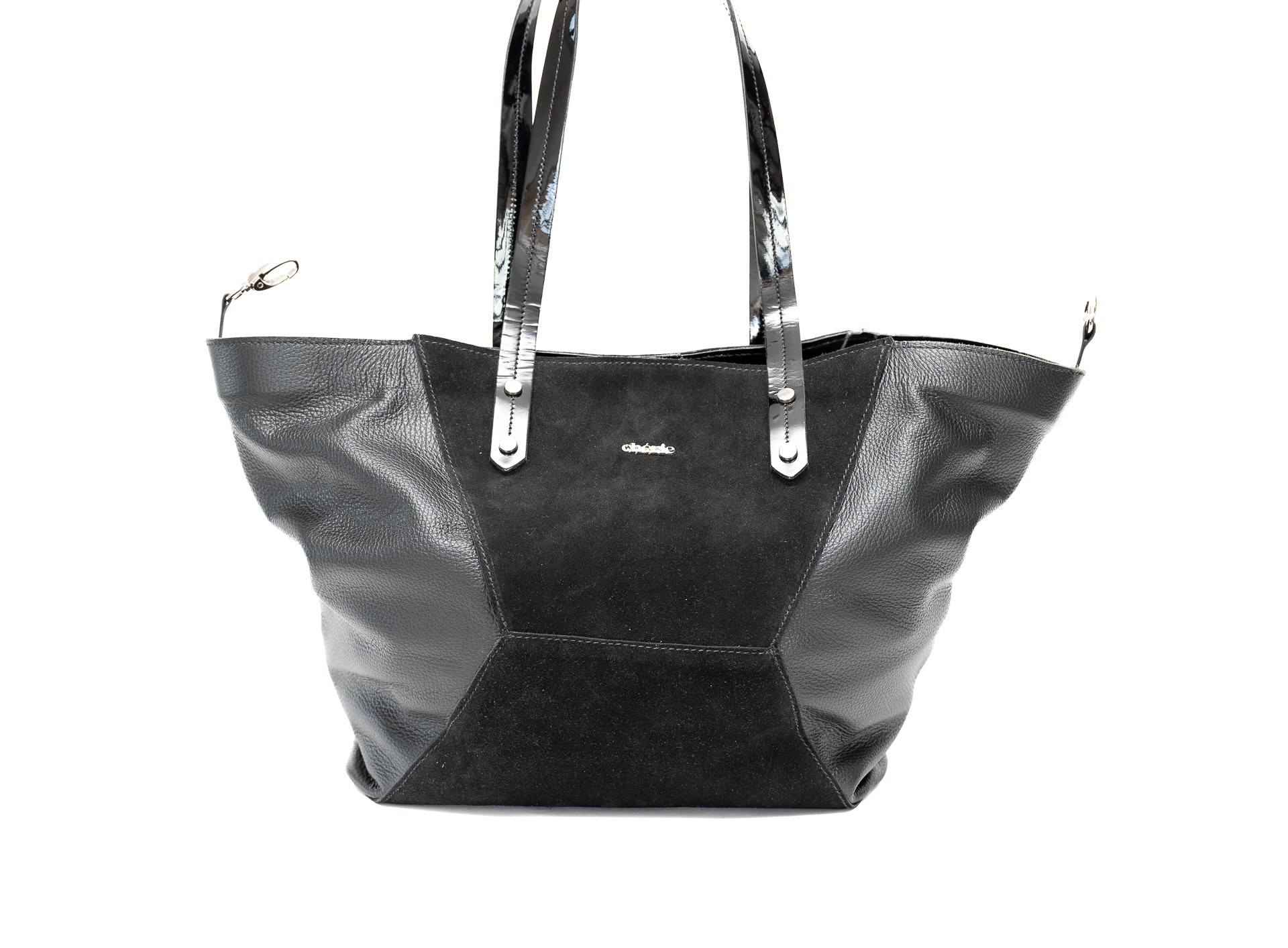 CARTERA KIPA GAMUZA NEGRO