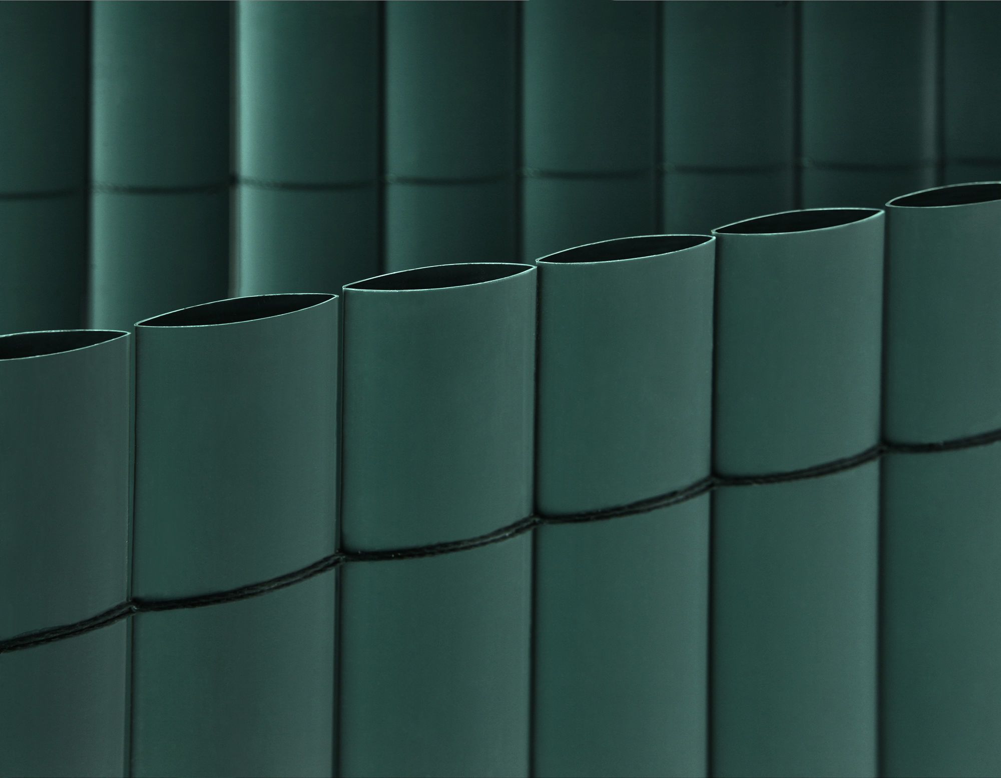 Cañizo de PVC Superior color verde inglés