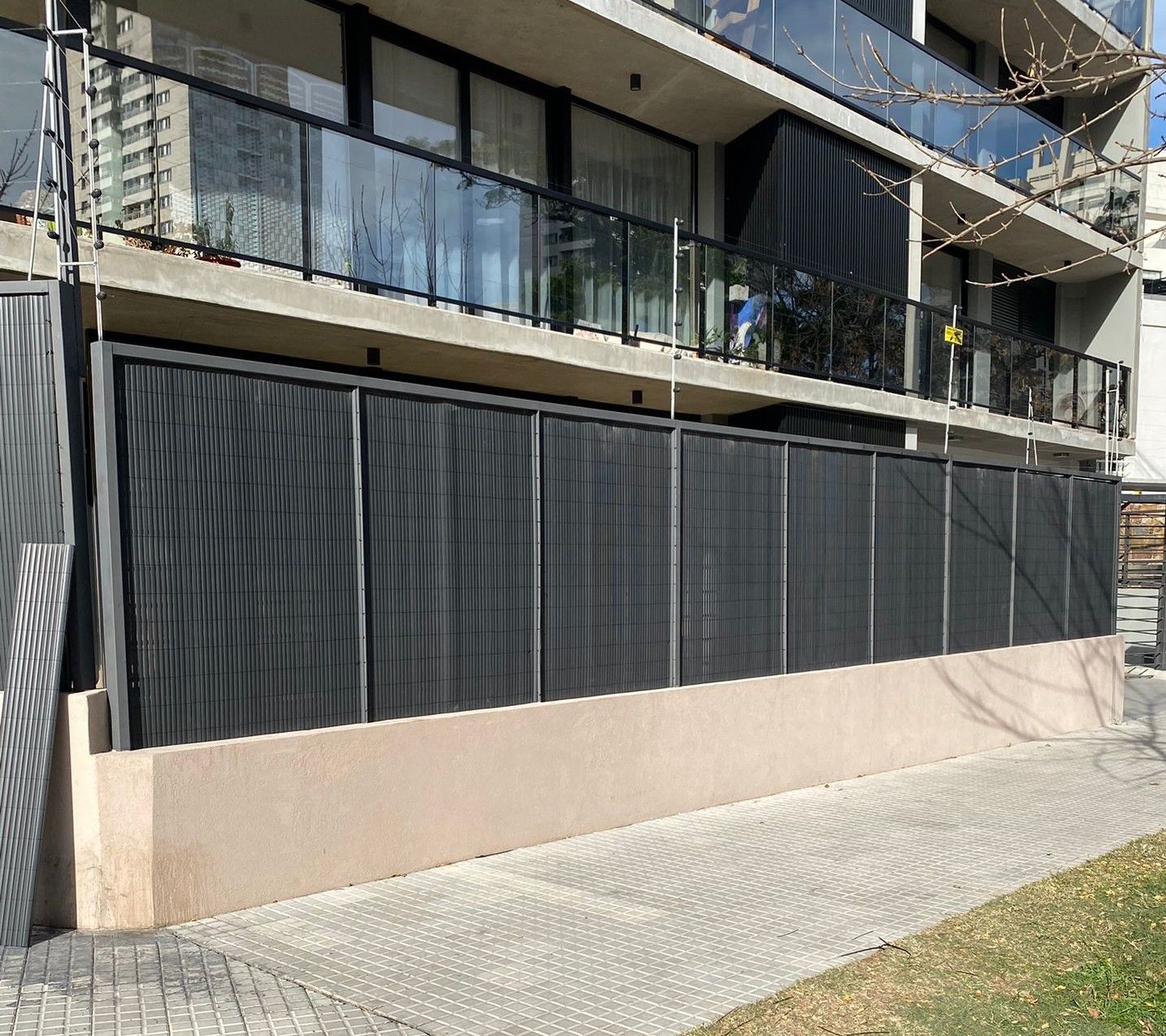 Cañizo de PVC Superior color antracita