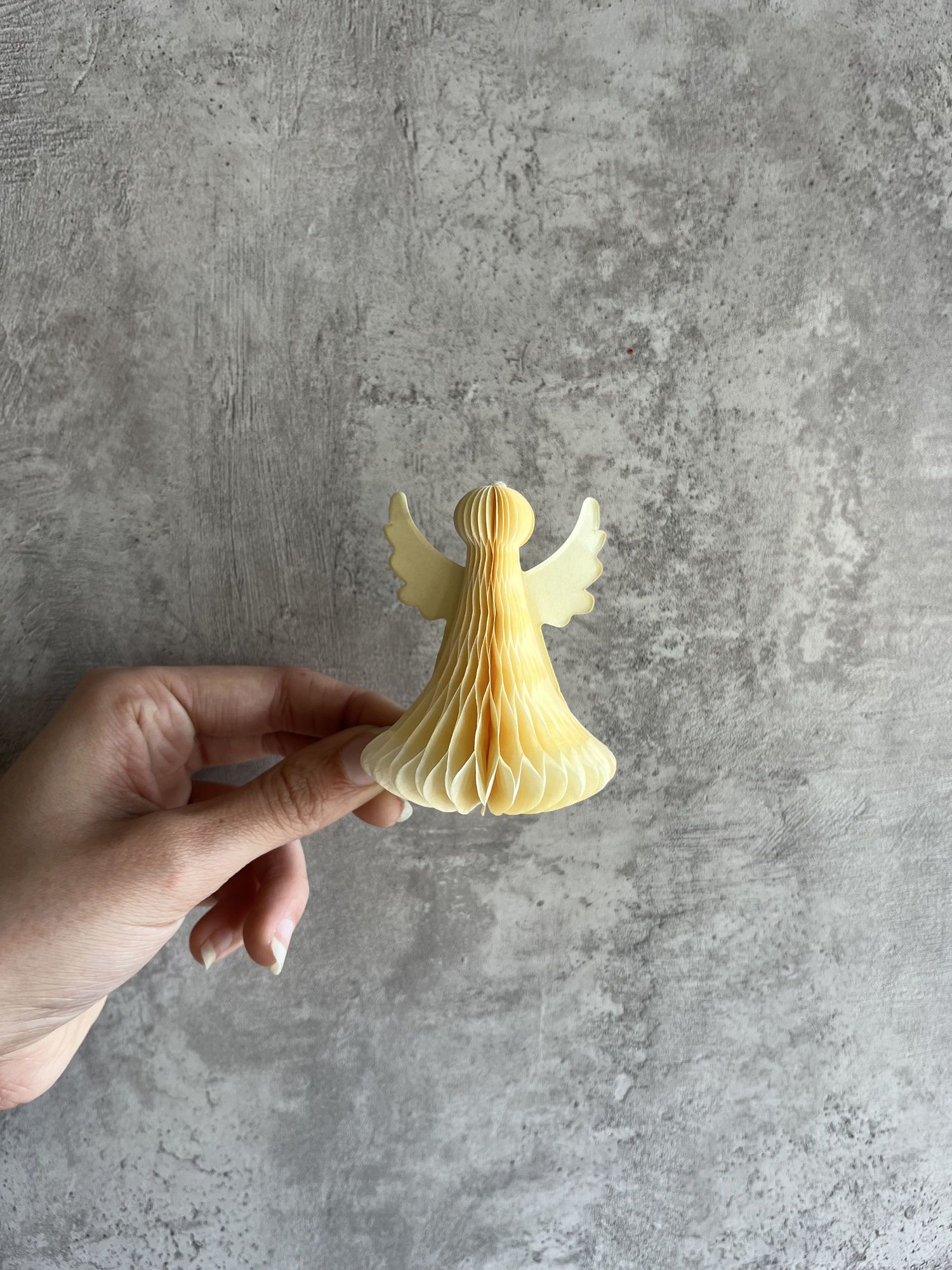 Adorno de papel Ángel de 7cm PD-11