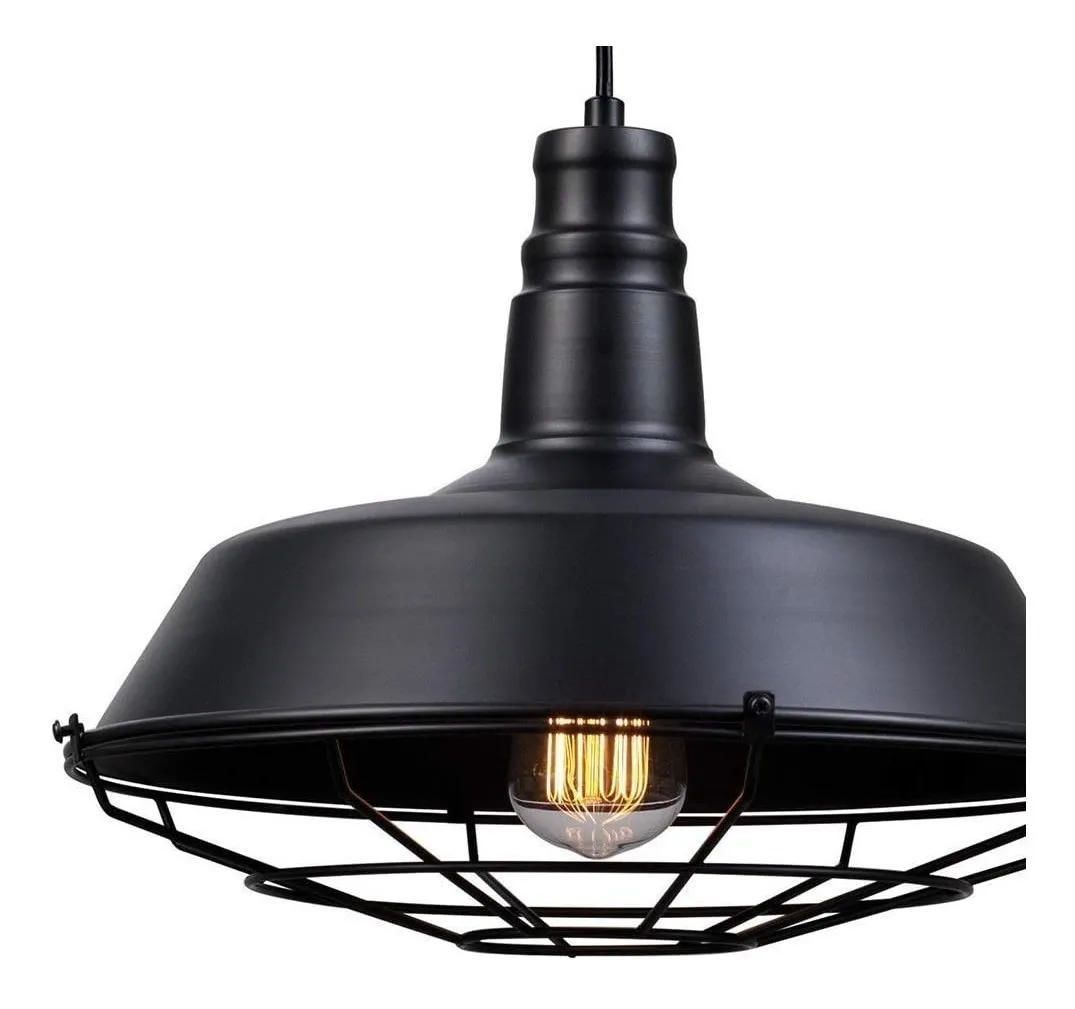 Colgante Campana Vintage con Reja