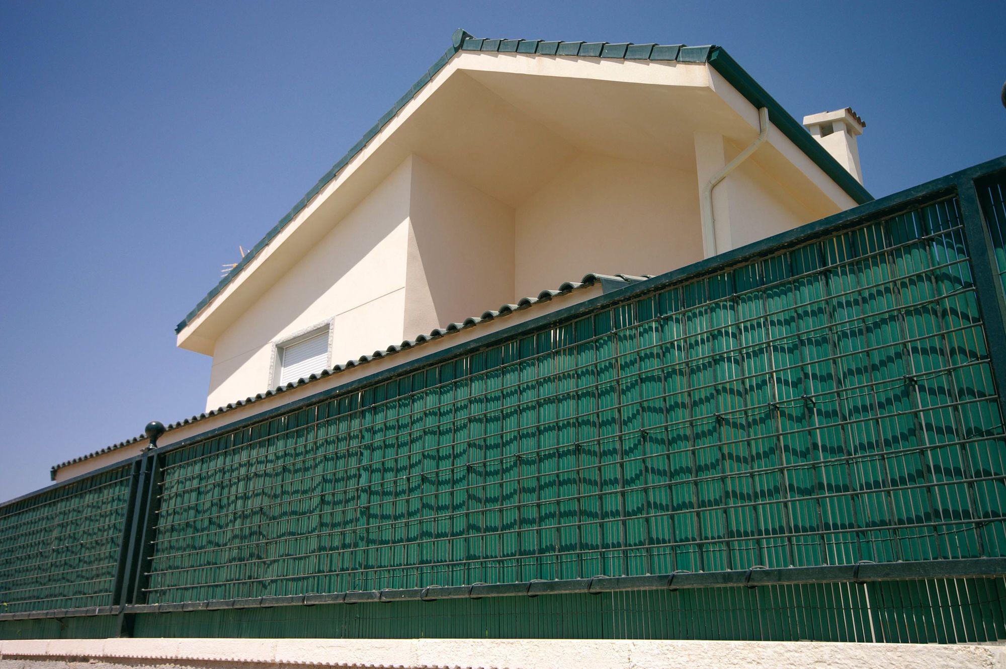 Cañizo de PVC Superior color verde inglés