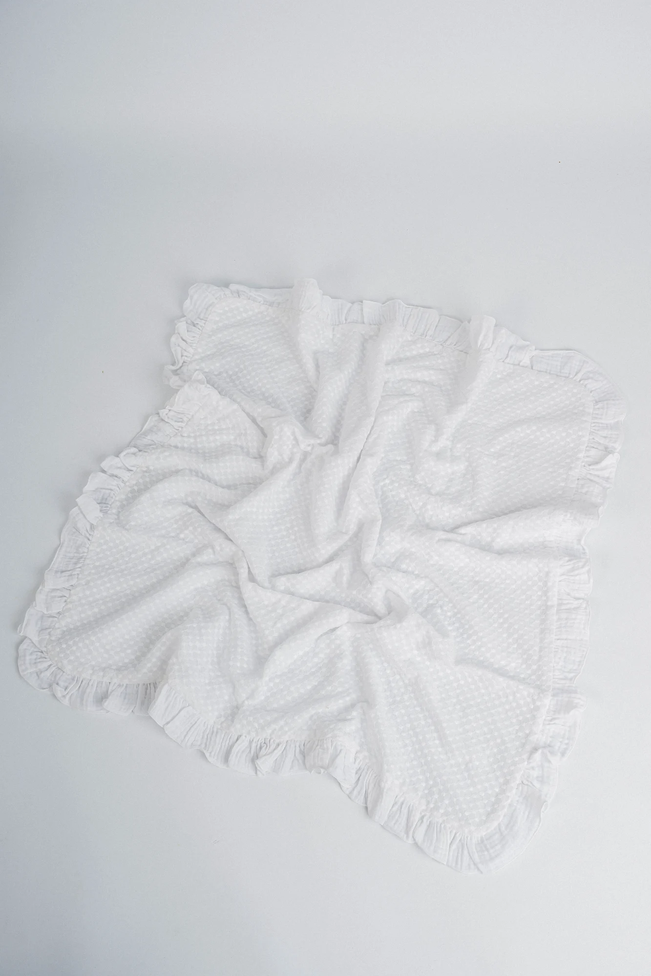 Rebozo de algodón bordado