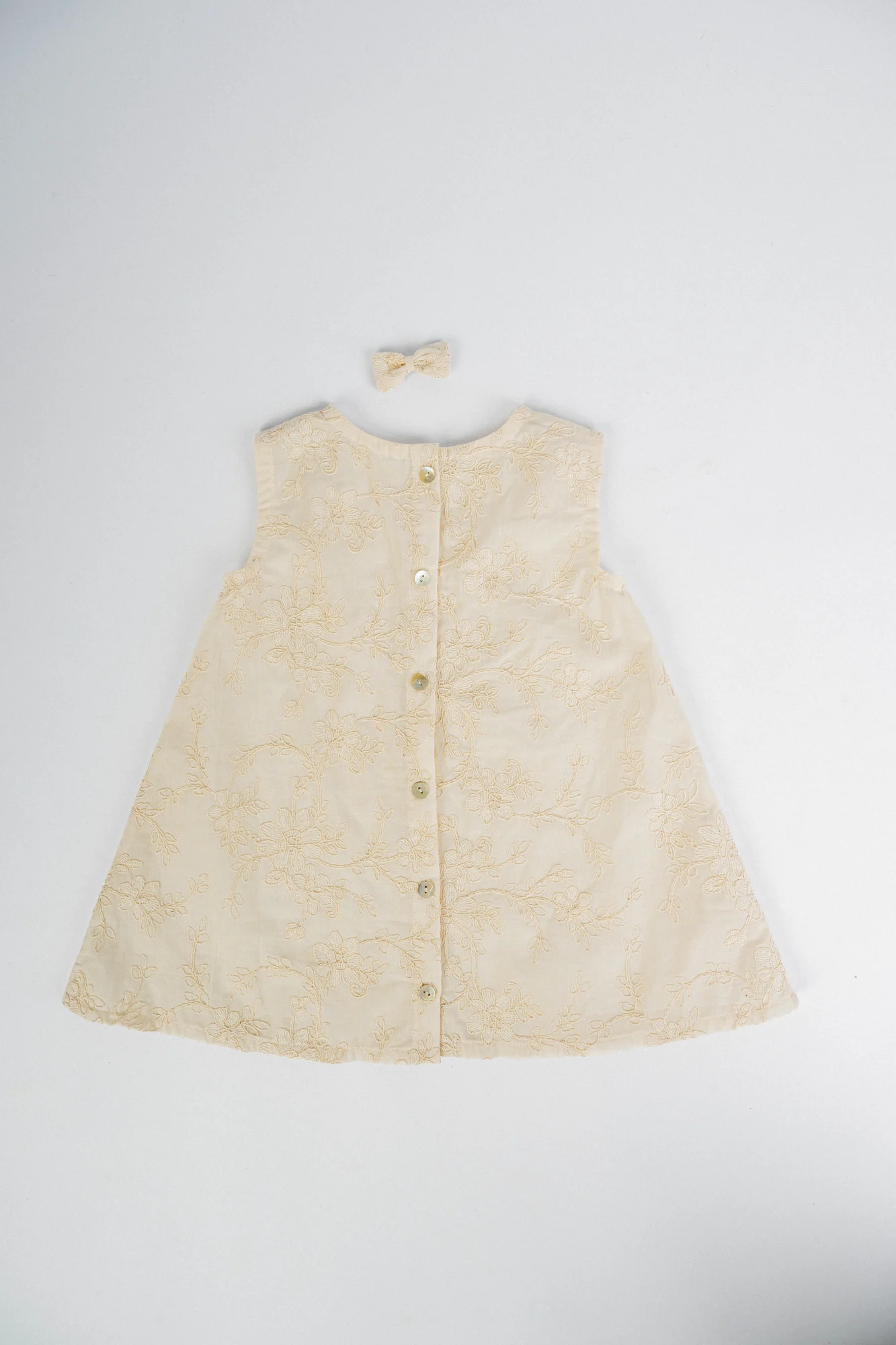Vestido Fiore bordado